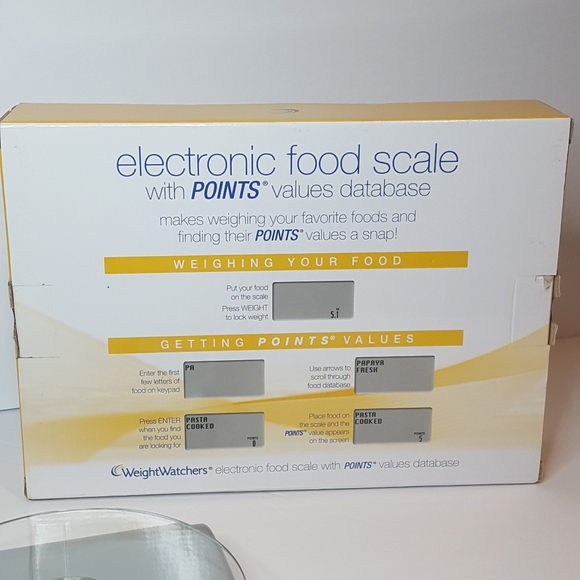 Weight Watchers Electronic Scale w Points System - Picture 4 of 7